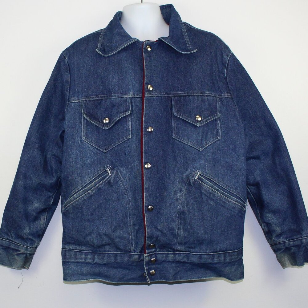 Vintage Denim Insulated Jean Jacket Buttons (2XL - 50)